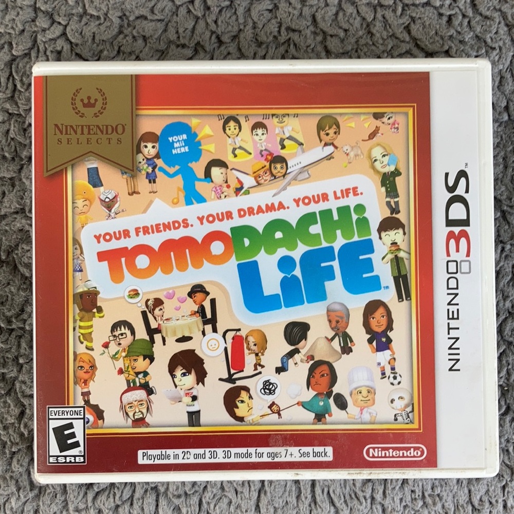 Tomodachi Life Nintendo 3DS game